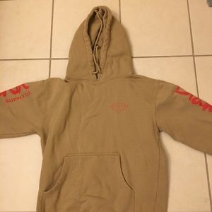 Diamond beige hoodie